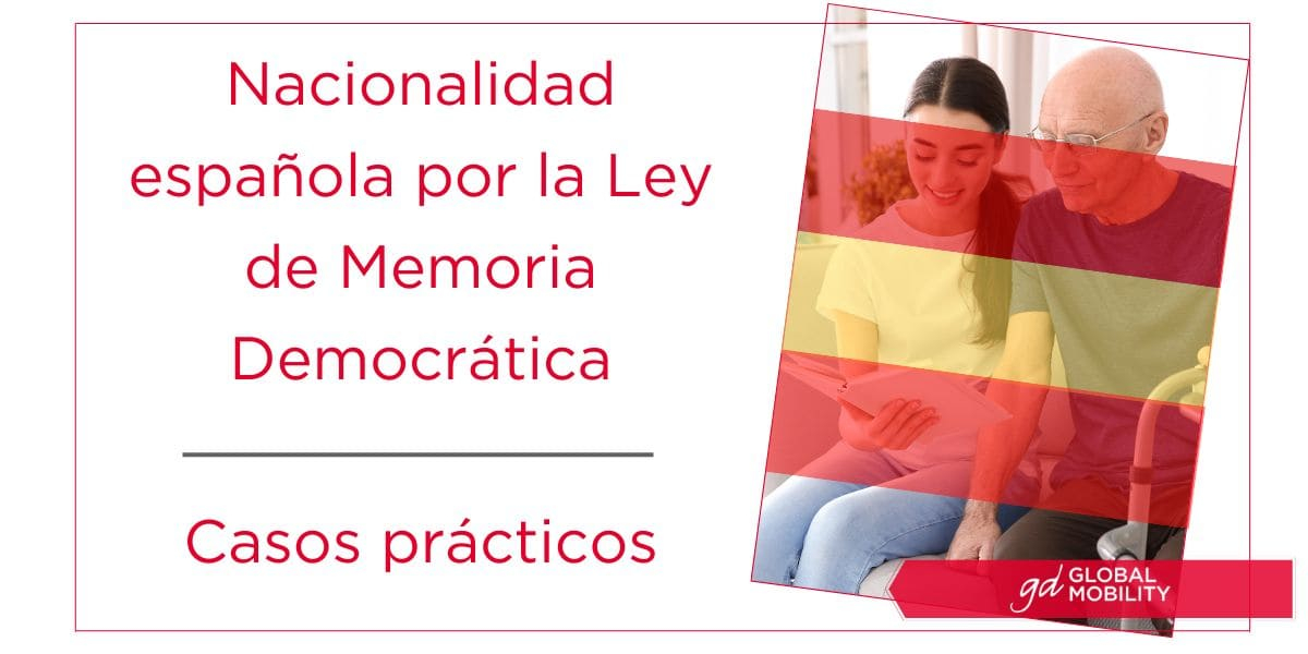 Ley de Memoria Democrática: solicitud de la nacionalidad española