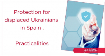 Protection for displaced Ukrainians in Spain Practicalities