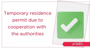 Temporary residence permit cooperation authorities