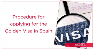 Procedure applying Golden Visa Spain